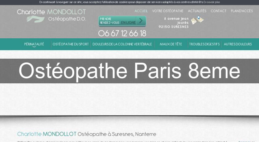 Ostéopathe Paris 8eme Ostéopathe Paris 8eme