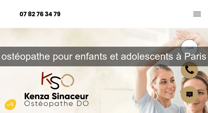 ostéopathe pour enfants et adolescents à Paris