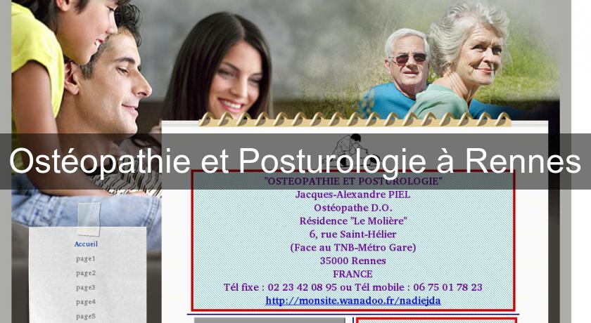 Ostéopathie et Posturologie à Rennes Ostéopathie et Posturologie à Rennes