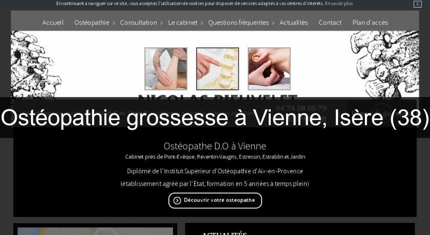 Ostéopathie grossesse à Vienne, Isère (38)