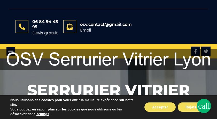 OSV Serrurier Vitrier Lyon