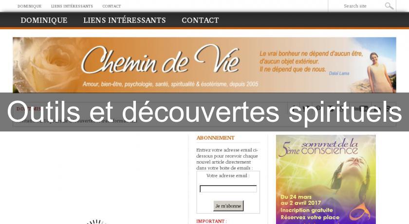 Outils et découvertes spirituels Outils et découvertes spirituels