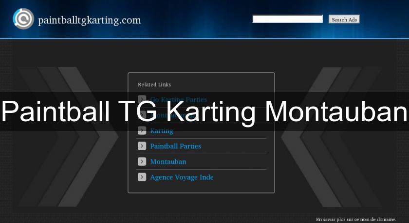 Paintball TG Karting Montauban