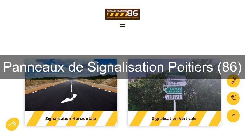 Panneaux de Signalisation Poitiers (86) Panneaux de Signalisation Poitiers (86)