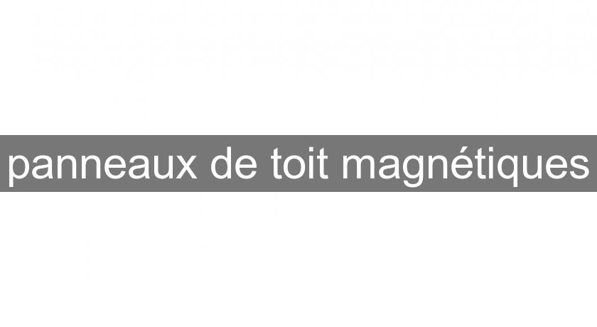 panneaux de toit magnétiques panneaux de toit magnétiques