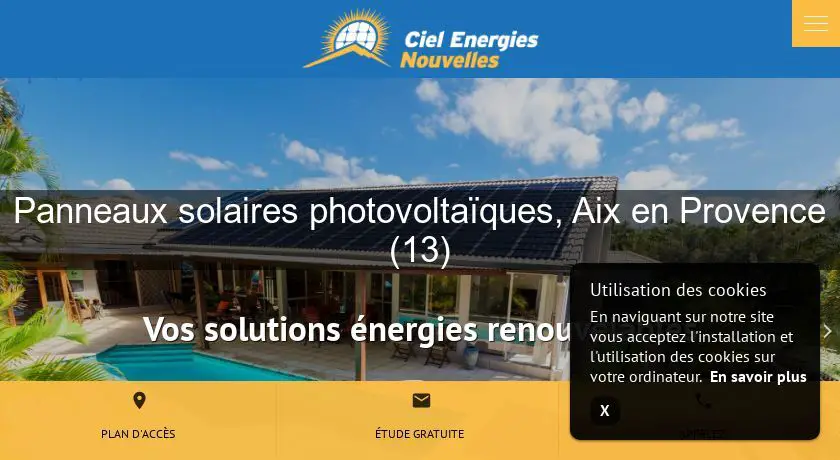 Panneaux solaires photovoltaïques, Aix en Provence (13)