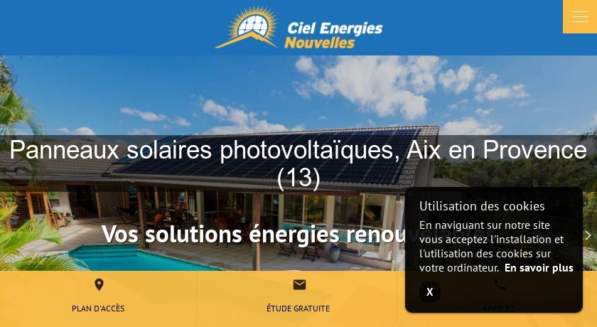 Panneaux solaires photovoltaïques, Aix en Provence (13) Panneaux solaires photovoltaïques, Aix en Provence (13)