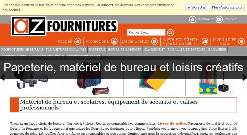 Papeterie, matériel de bureau et loisirs créatifs Papeterie, matériel de bureau et loisirs créatifs