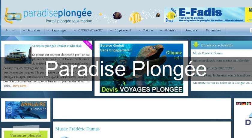 Paradise Plongée Paradise Plongée