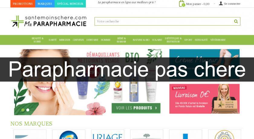 Parapharmacie pas chere