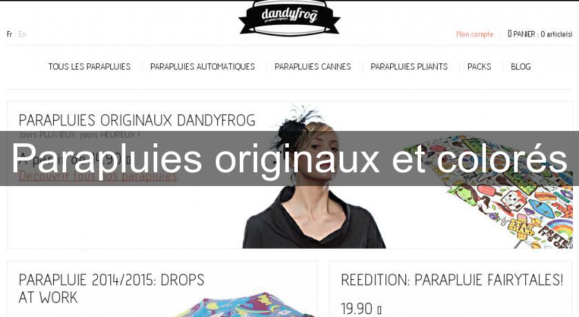 Parapluies originaux et colorés Parapluies originaux et colorés