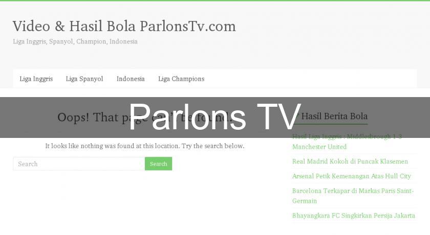 Parlons TV Parlons TV