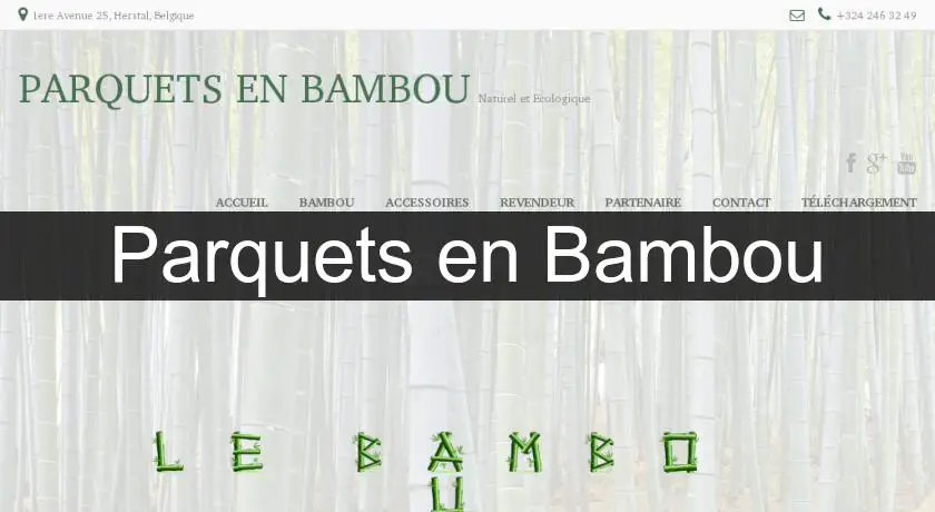 Parquets en Bambou