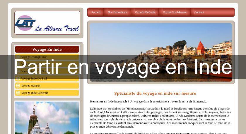 Partir en voyage en Inde Partir en voyage en Inde