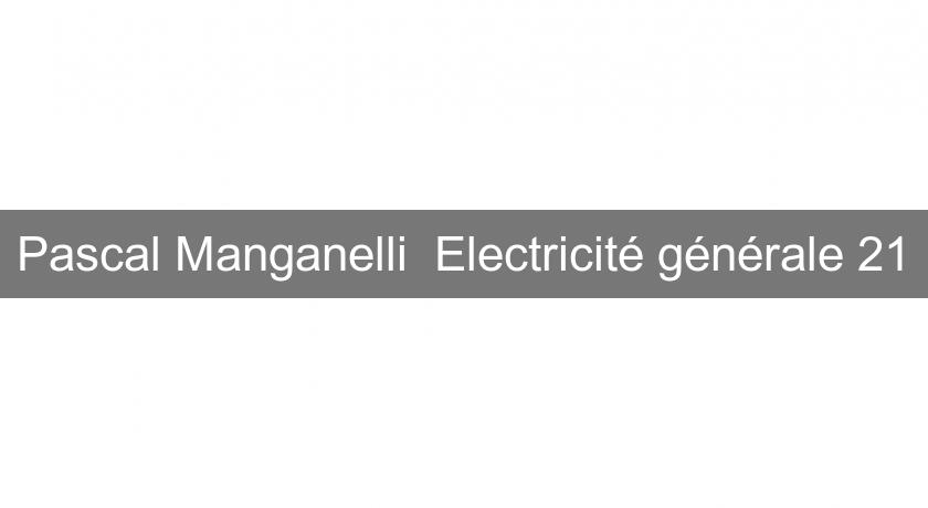 Pascal Manganelli  Electricité générale 21