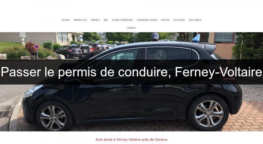 Passer le permis de conduire, Ferney-Voltaire