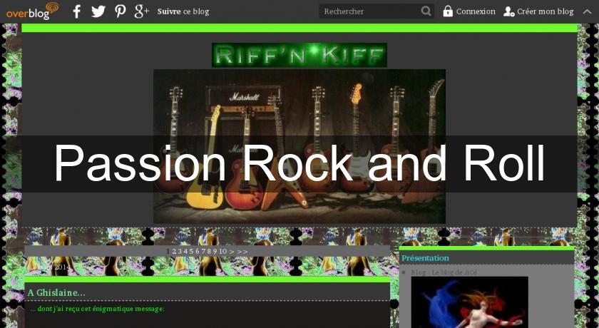 Passion Rock and Roll Passion Rock and Roll