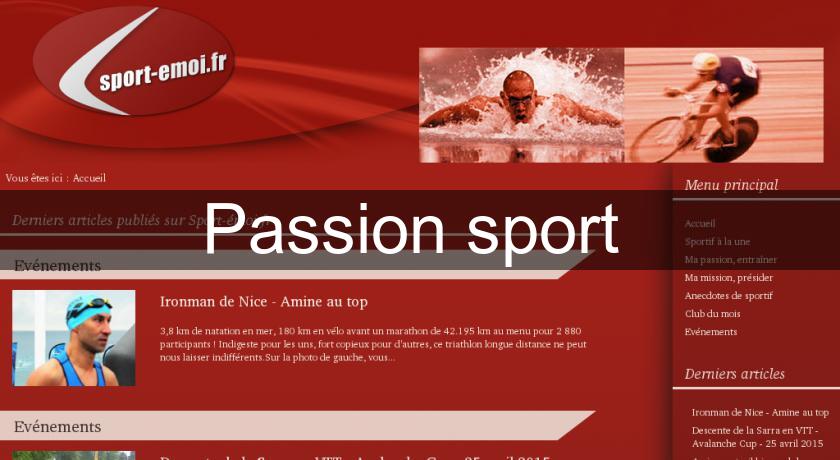 Passion sport 