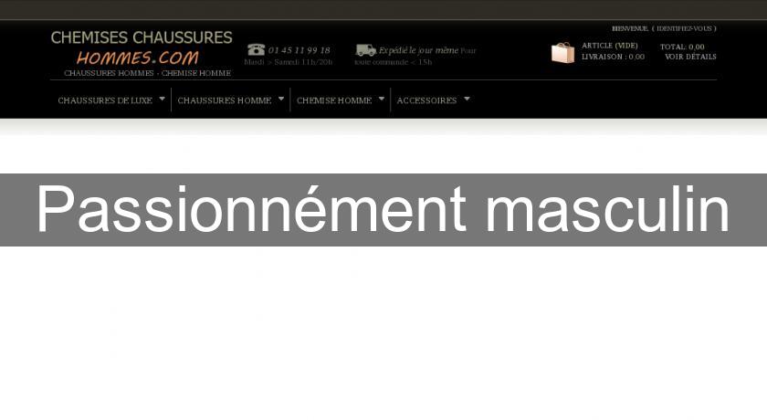 Passionnément masculin