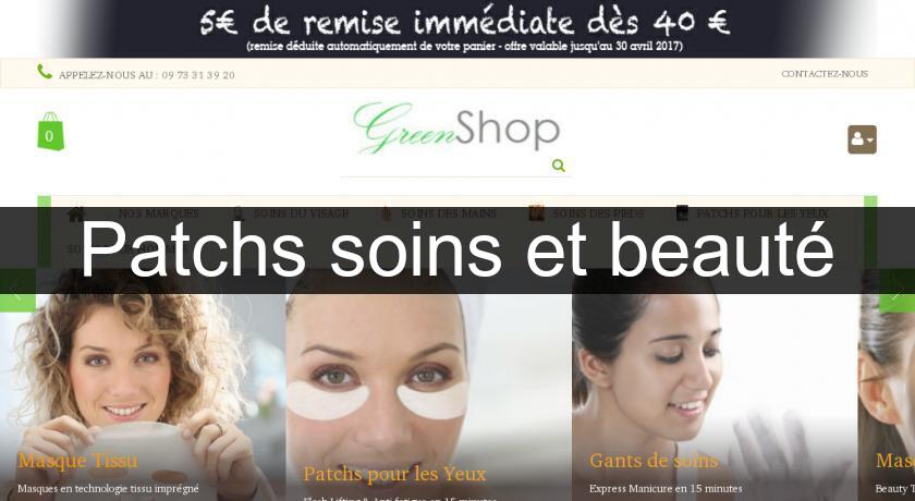 Patchs soins et beauté Patchs soins et beauté