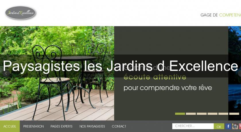 Paysagistes les Jardins d'Excellence Paysagistes les Jardins d'Excellence