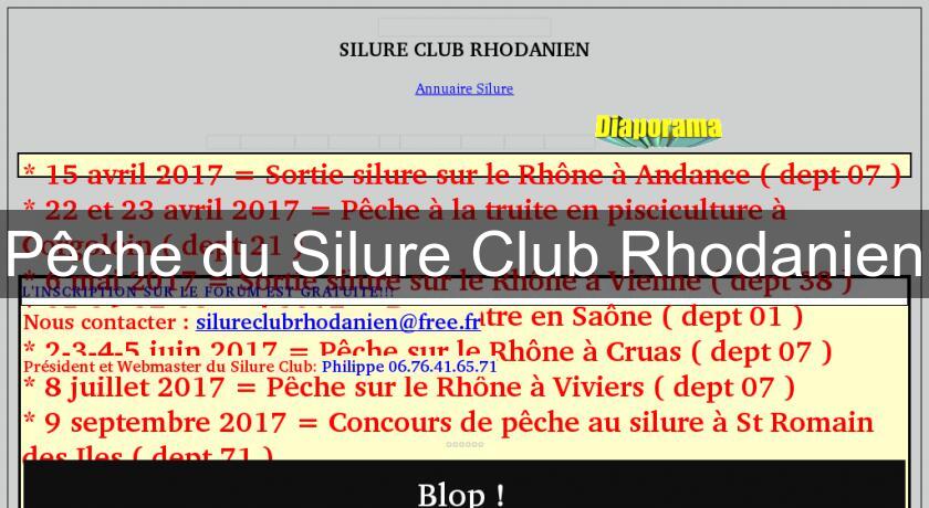 Pêche du Silure Club Rhodanien Pêche du Silure Club Rhodanien