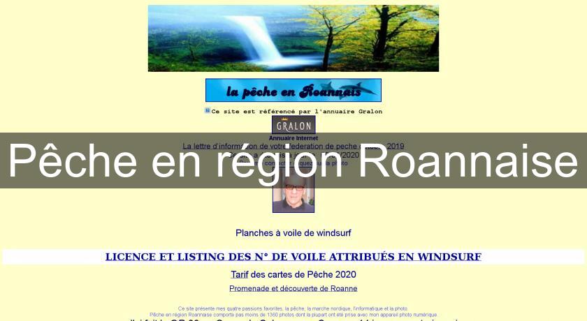 Pêche en région Roannaise Pêche en région Roannaise