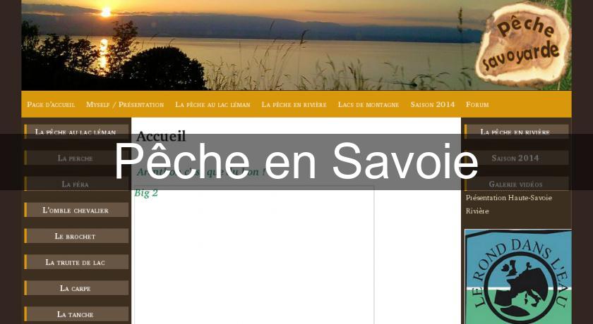 Pêche en Savoie Pêche en Savoie