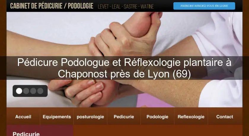 Pédicure Podologue et Réflexologie plantaire à Chaponost près de Lyon (69)