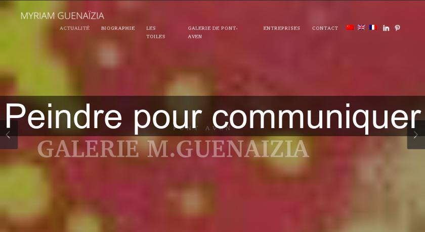 Peindre pour communiquer Peindre pour communiquer