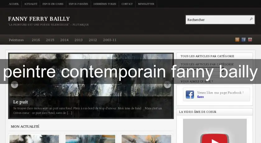 peintre contemporain fanny bailly