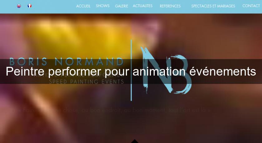 Peintre performer pour animation événements Peintre performer pour animation événements