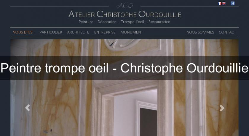 Peintre trompe oeil - Christophe Ourdouillie