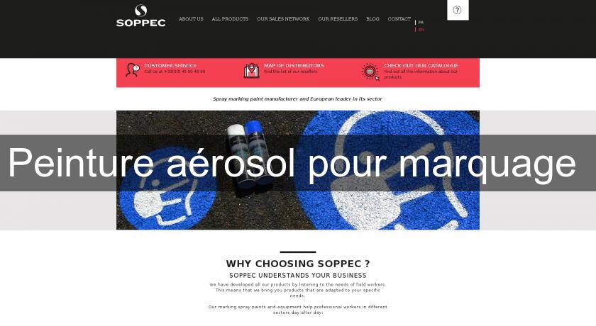 Peinture aérosol pour marquage Peinture aérosol pour marquage