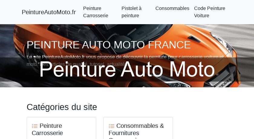 Peinture Auto Moto Peinture Auto Moto