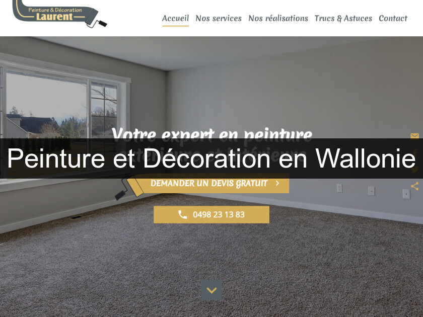 Peinture et Décoration en Wallonie Peinture et Décoration en Wallonie