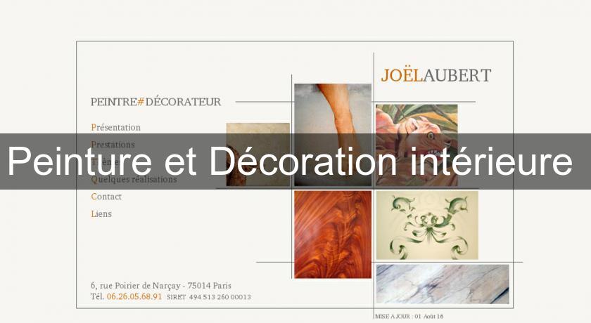 Peinture et Décoration intérieure 