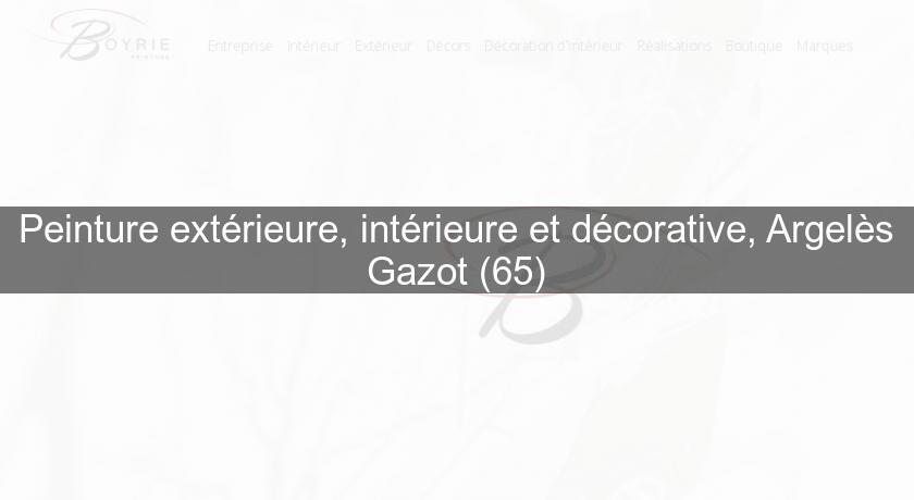 Peinture extérieure, intérieure et décorative, Argelès Gazot (65) Peinture extérieure, intérieure et décorative, Argelès Gazot (65)
