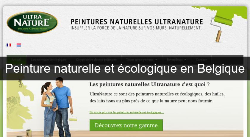 Peinture naturelle et écologique en Belgique Peinture naturelle et écologique en Belgique