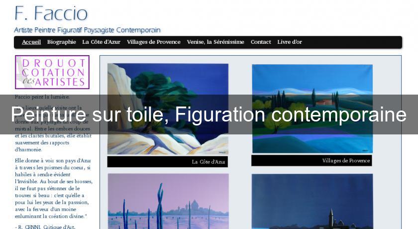 Peinture sur toile, Figuration contemporaine Peinture sur toile, Figuration contemporaine