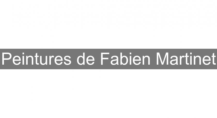 Peintures de Fabien Martinet Peintures de Fabien Martinet