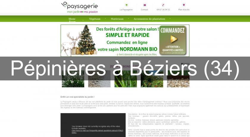 Pépinières à Béziers (34) Pépinières à Béziers (34)