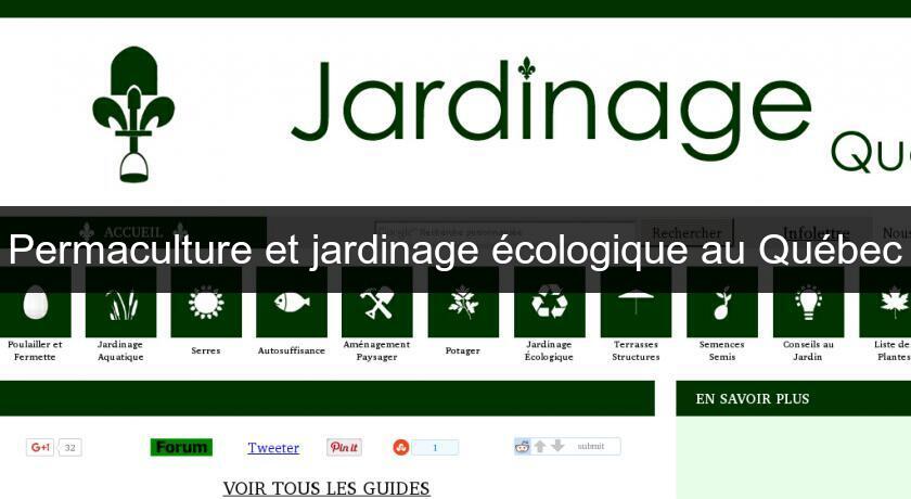 Permaculture et jardinage écologique au Québec Permaculture et jardinage écologique au Québec