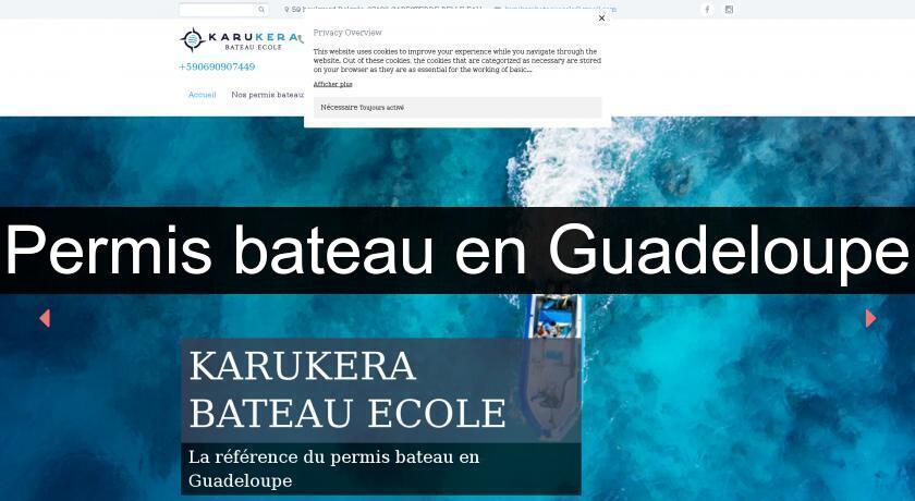 Permis bateau en Guadeloupe Permis bateau en Guadeloupe