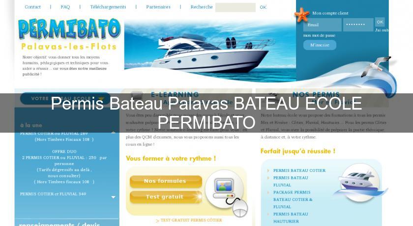 Permis Bateau Palavas BATEAU ECOLE PERMIBATO