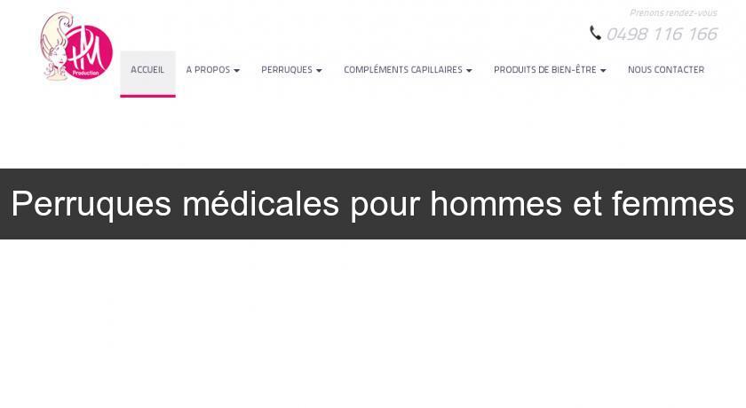 Perruques médicales pour hommes et femmes Perruques médicales pour hommes et femmes