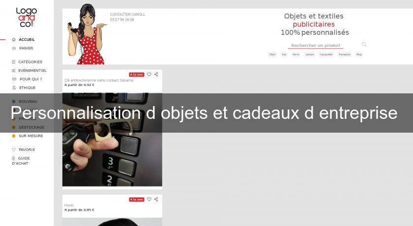 Personnalisation d'objets et cadeaux d'entreprise Personnalisation d'objets et cadeaux d'entreprise