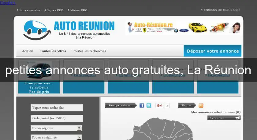 petites annonces auto gratuites, La Réunion