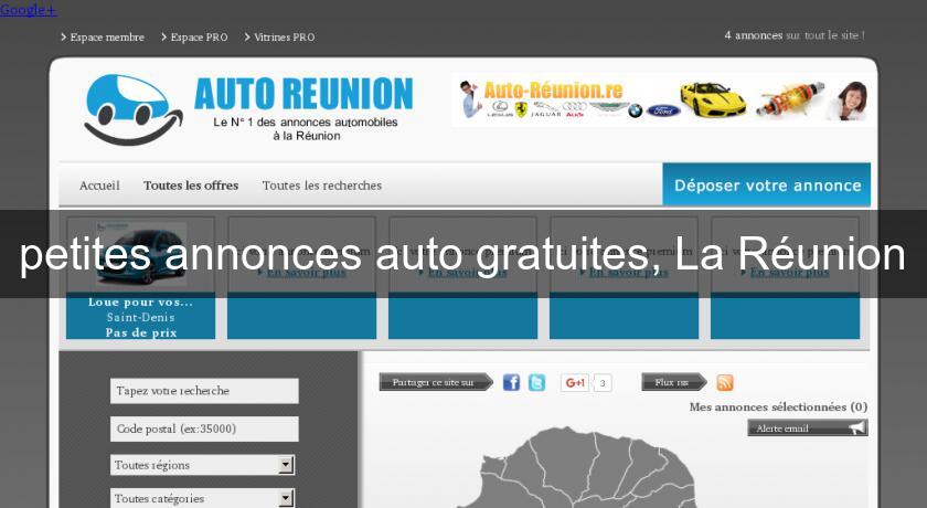 petites annonces auto gratuites, La Réunion petites annonces auto gratuites, La Réunion