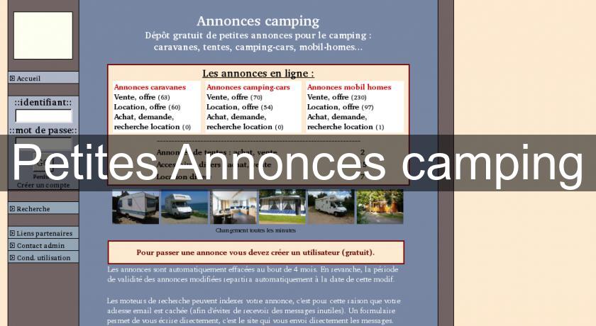 Petites Annonces camping